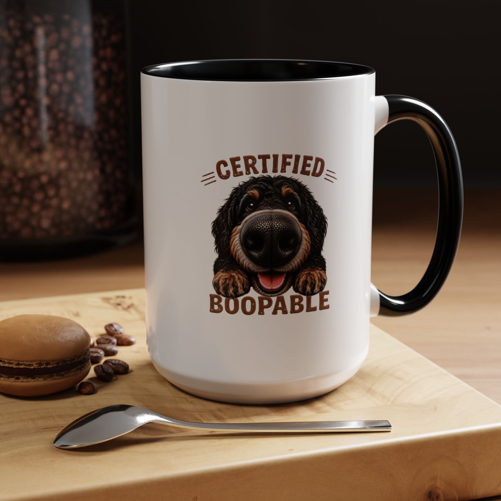 Certified Boopable Bernedoodle —  Coffee Mug 11/15oz
