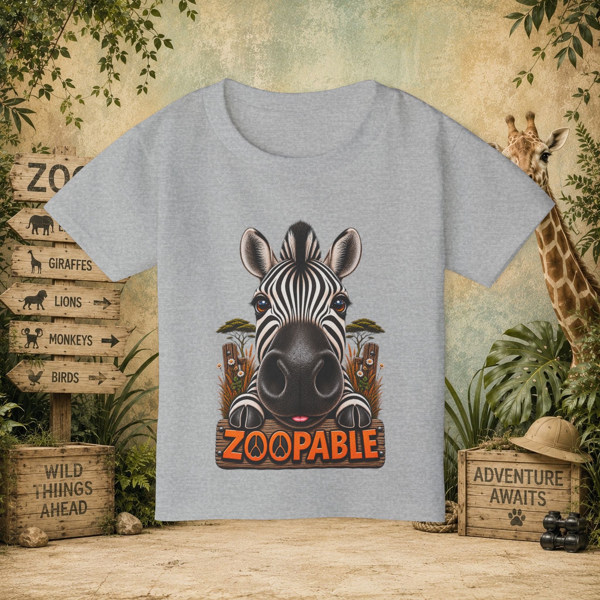 Zebra Zoopable T-shirt