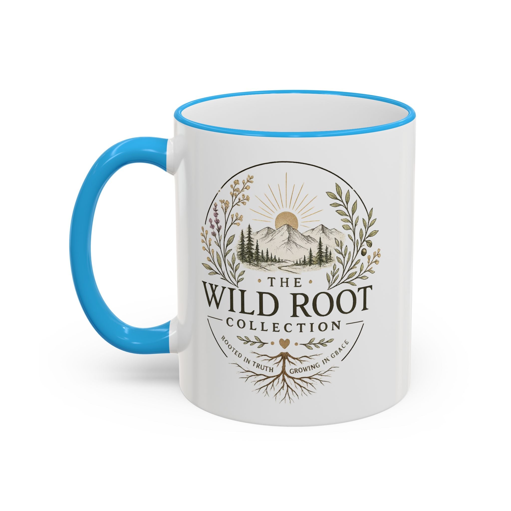Accent Rim & Handle Mug (11oz, 15oz)