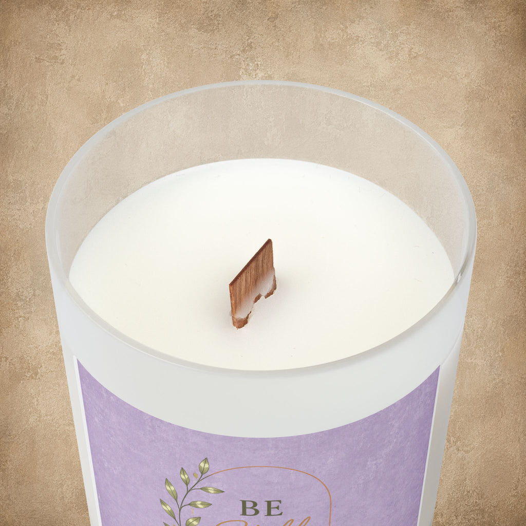 Be Still, Frosted Glass Soy Candle, 11 oz