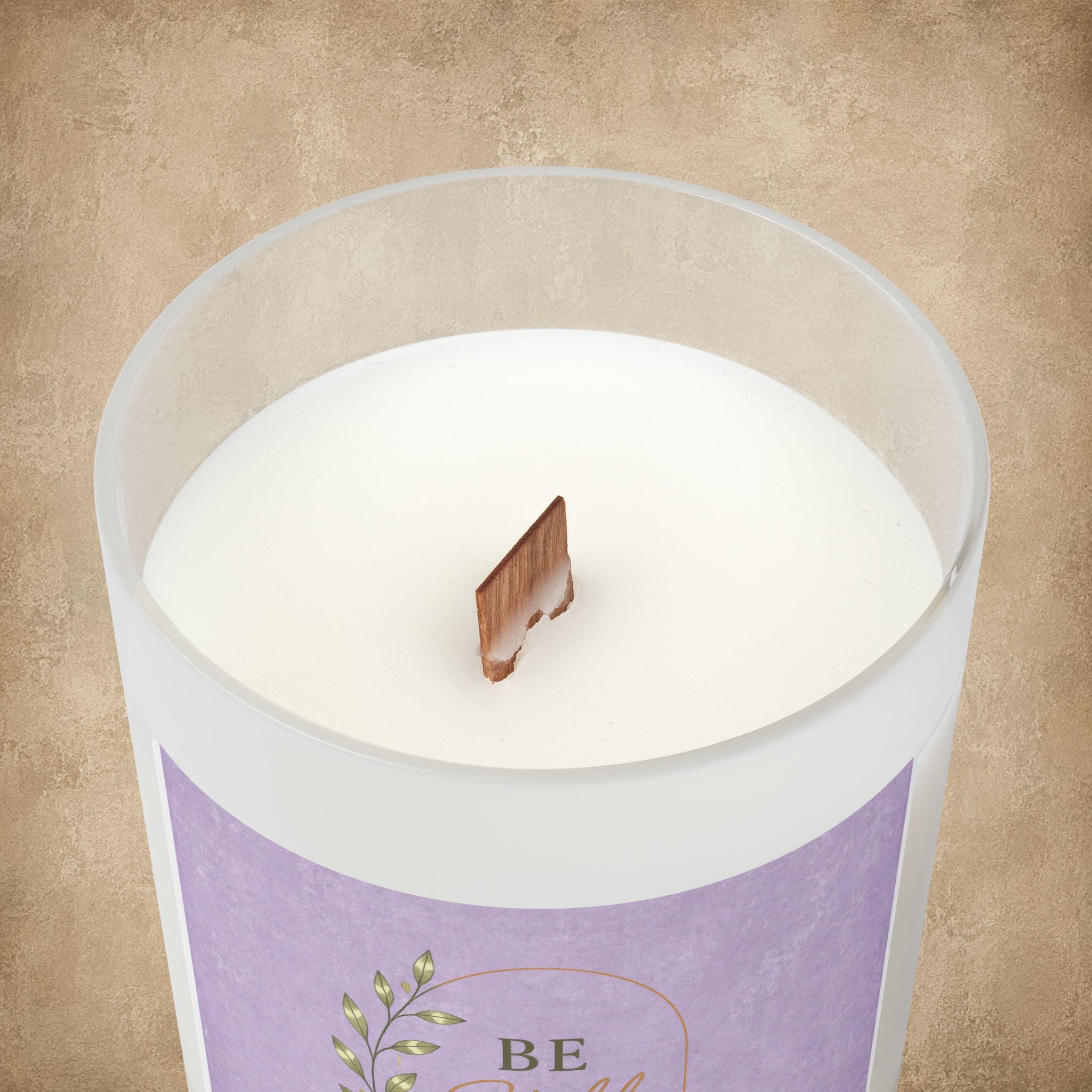 Be Still, Frosted Glass Soy Candle, 11 oz