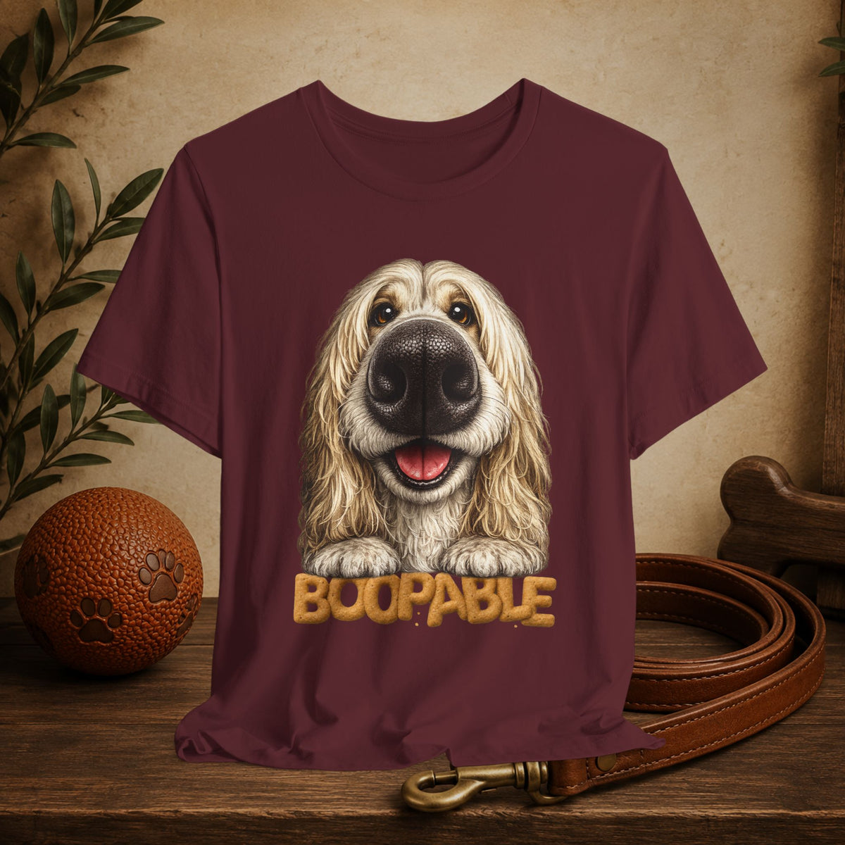 Boopable Afghan Hound T Shirt