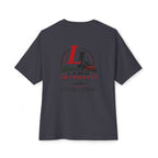 Lawn Integrity Logo Tee — Oversized Boxy Lawn Care T-Shirt