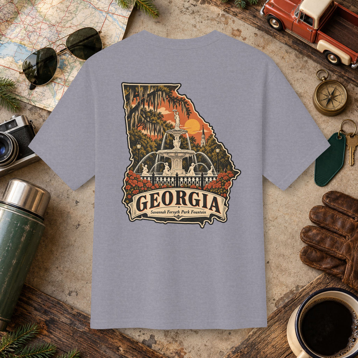 Georgia State Vintage Tee