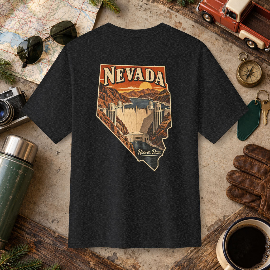 Nevada State Vintage Tee