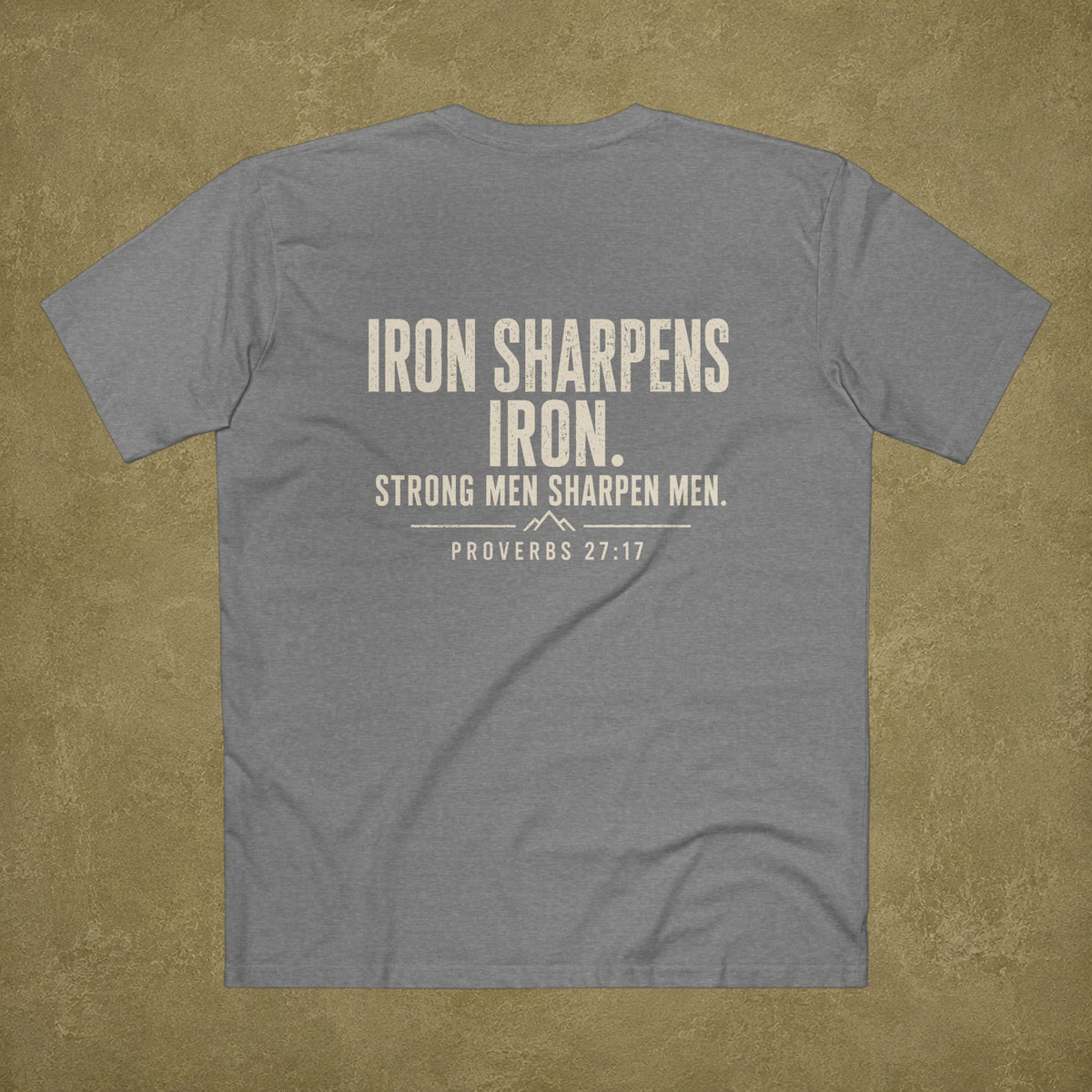 Proverbs 27:17 Men's T Shirt