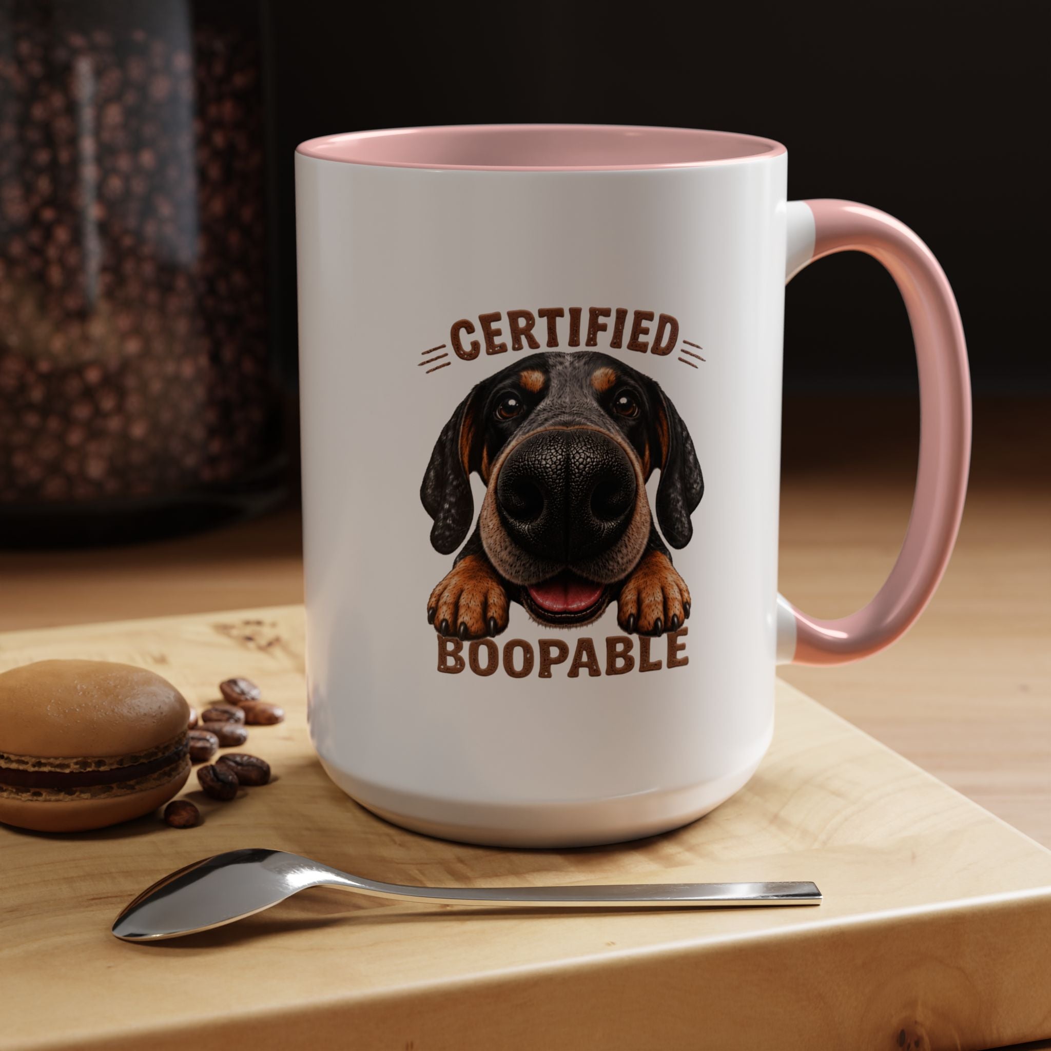 Certified Boopable Blue Tic Hound —  Coffee Mug 11/15oz
