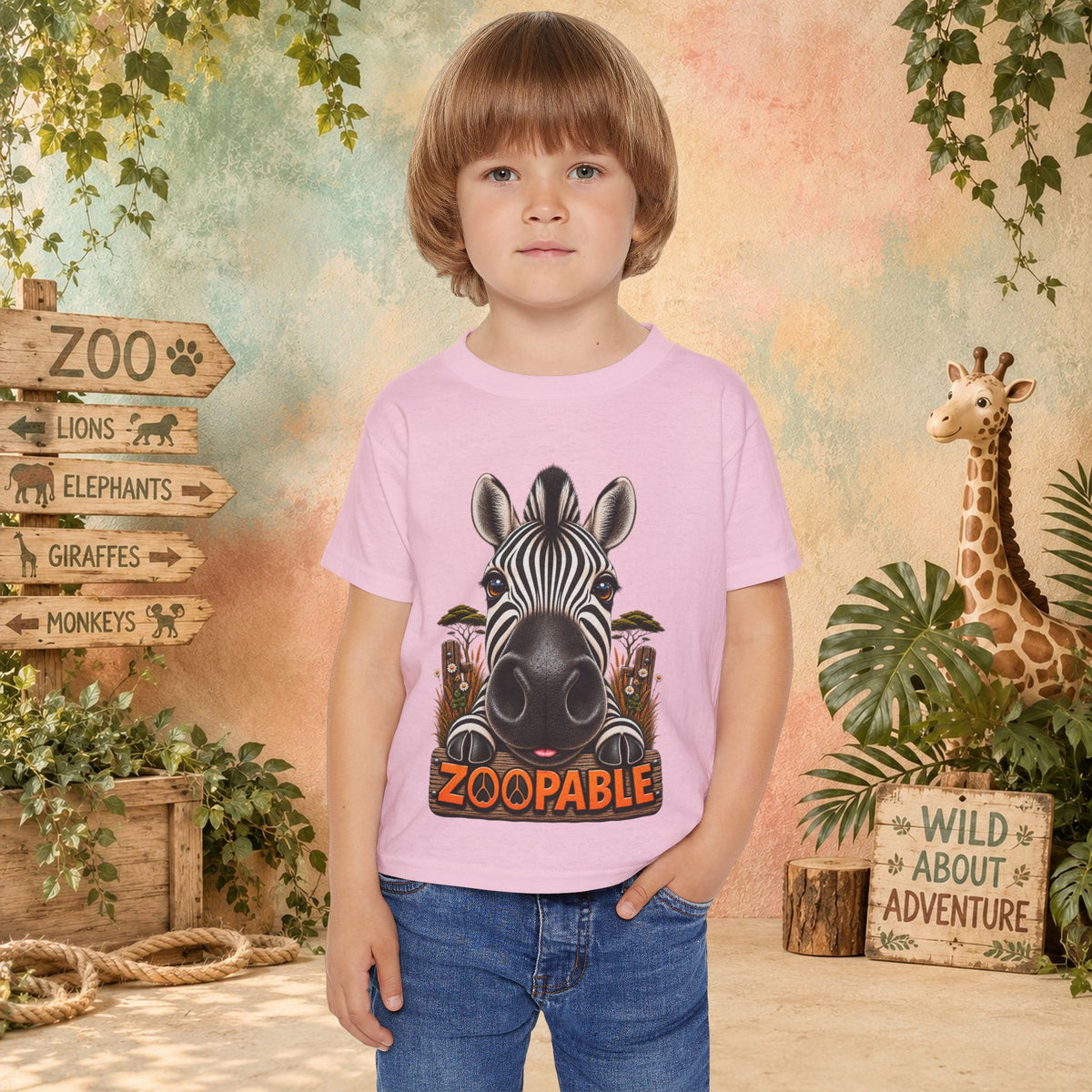 Zebra Zoopable T-shirt