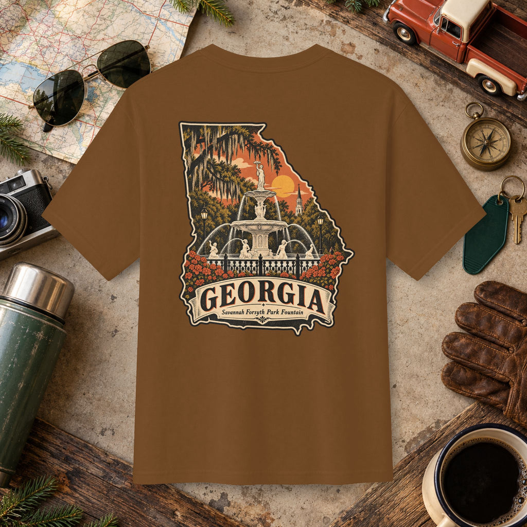 Georgia State Vintage Tee