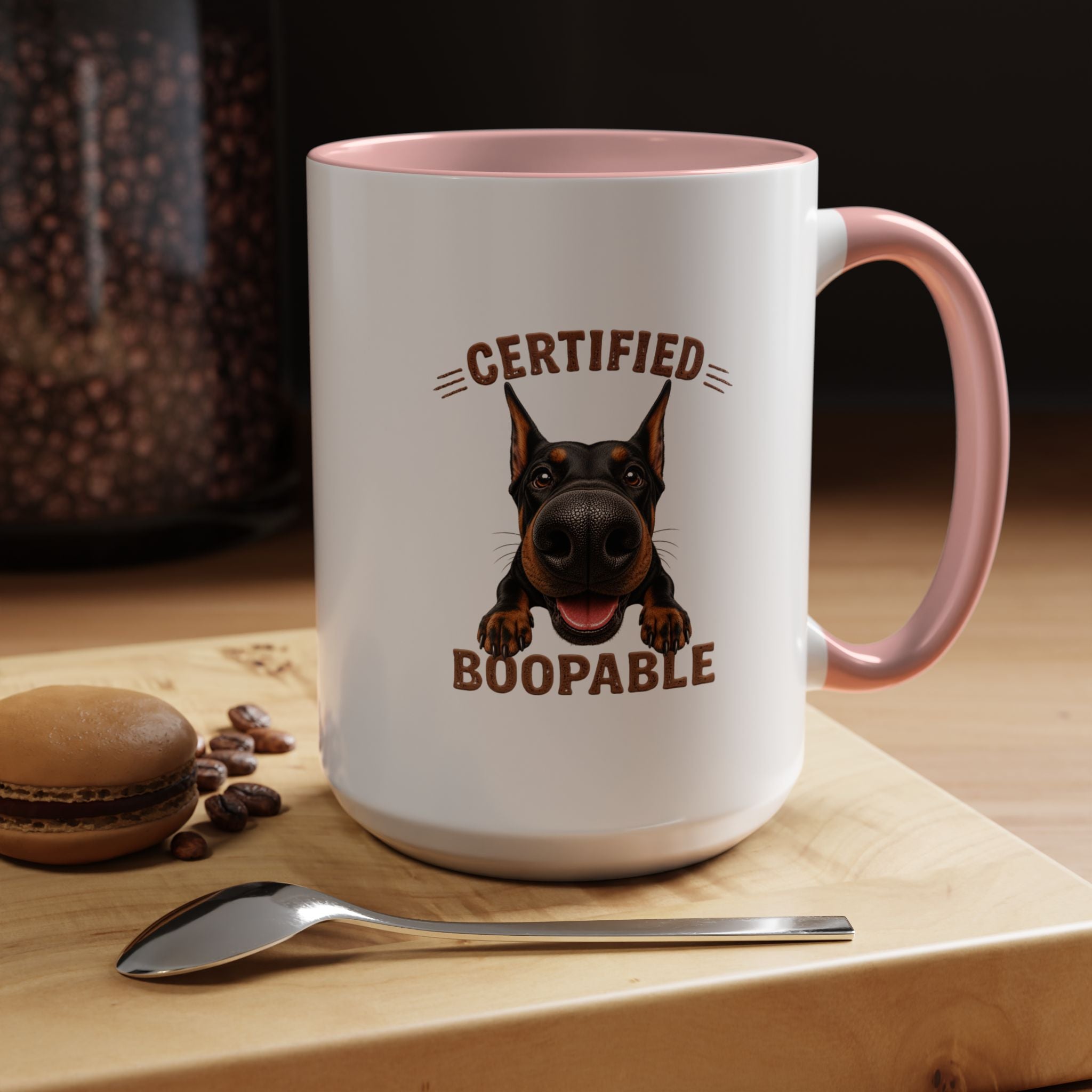 Certified Boopable Doberman — Coffee Mug 11/15oz