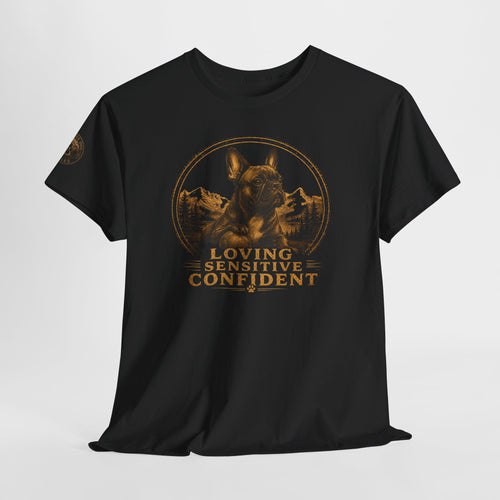 Frenchie "Loving • Sensitive • Confident" Tee