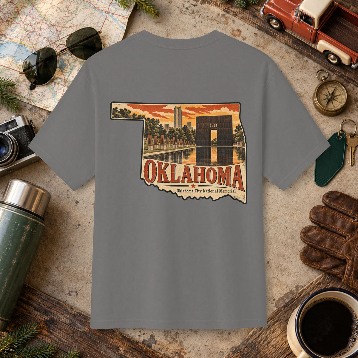 Oklahoma State Vintage Tee