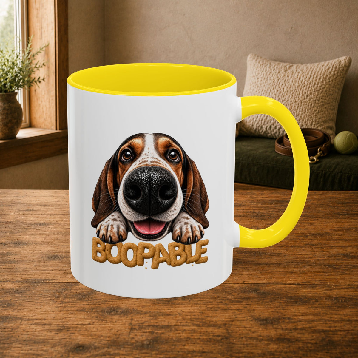 Boopable Basset Hound — Coffee Mug 11oz