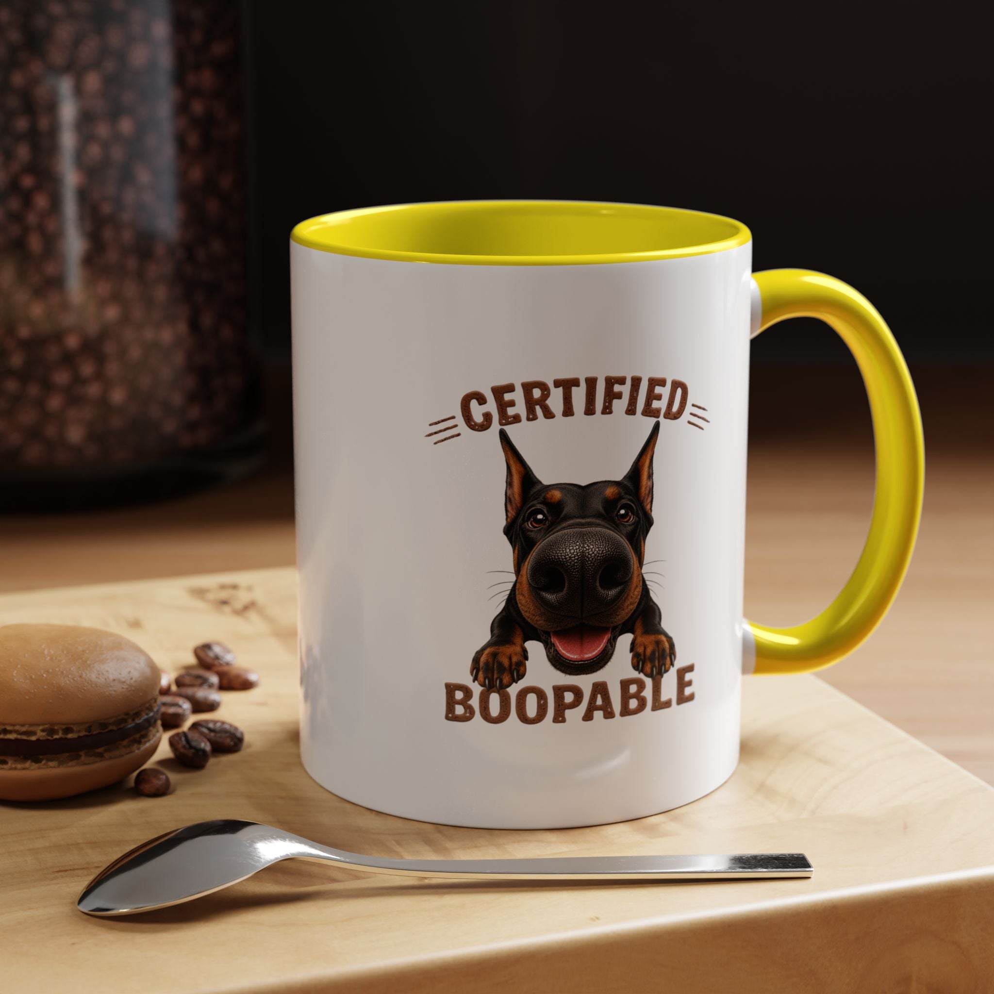 Certified Boopable Doberman — Coffee Mug 11/15oz