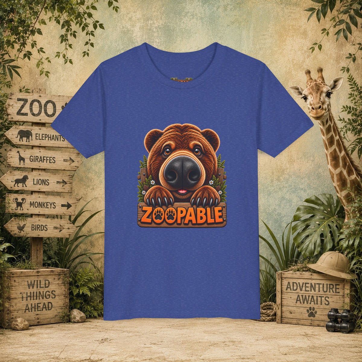 Bear Zoopable Youth Tee