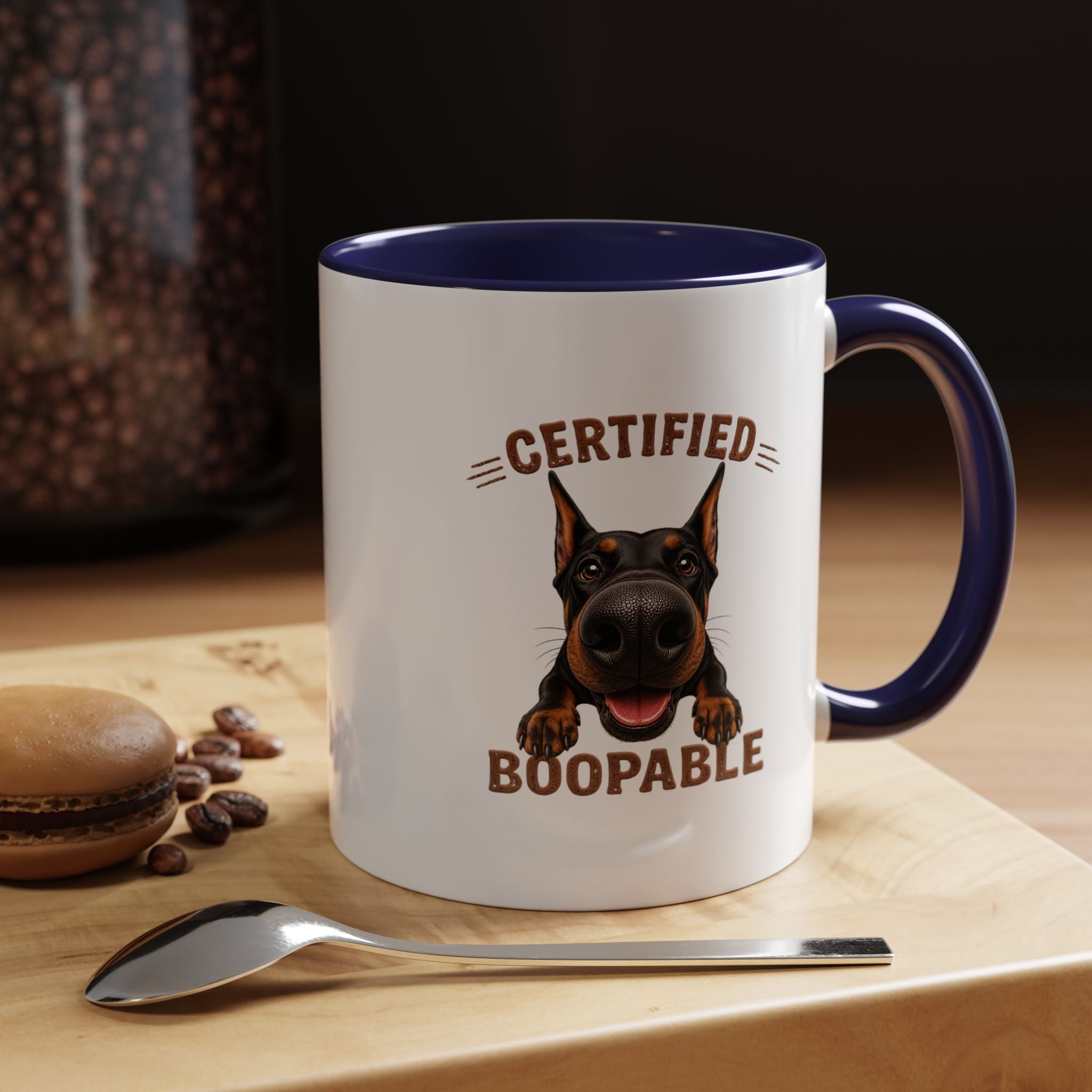 Certified Boopable Doberman — Coffee Mug 11/15oz