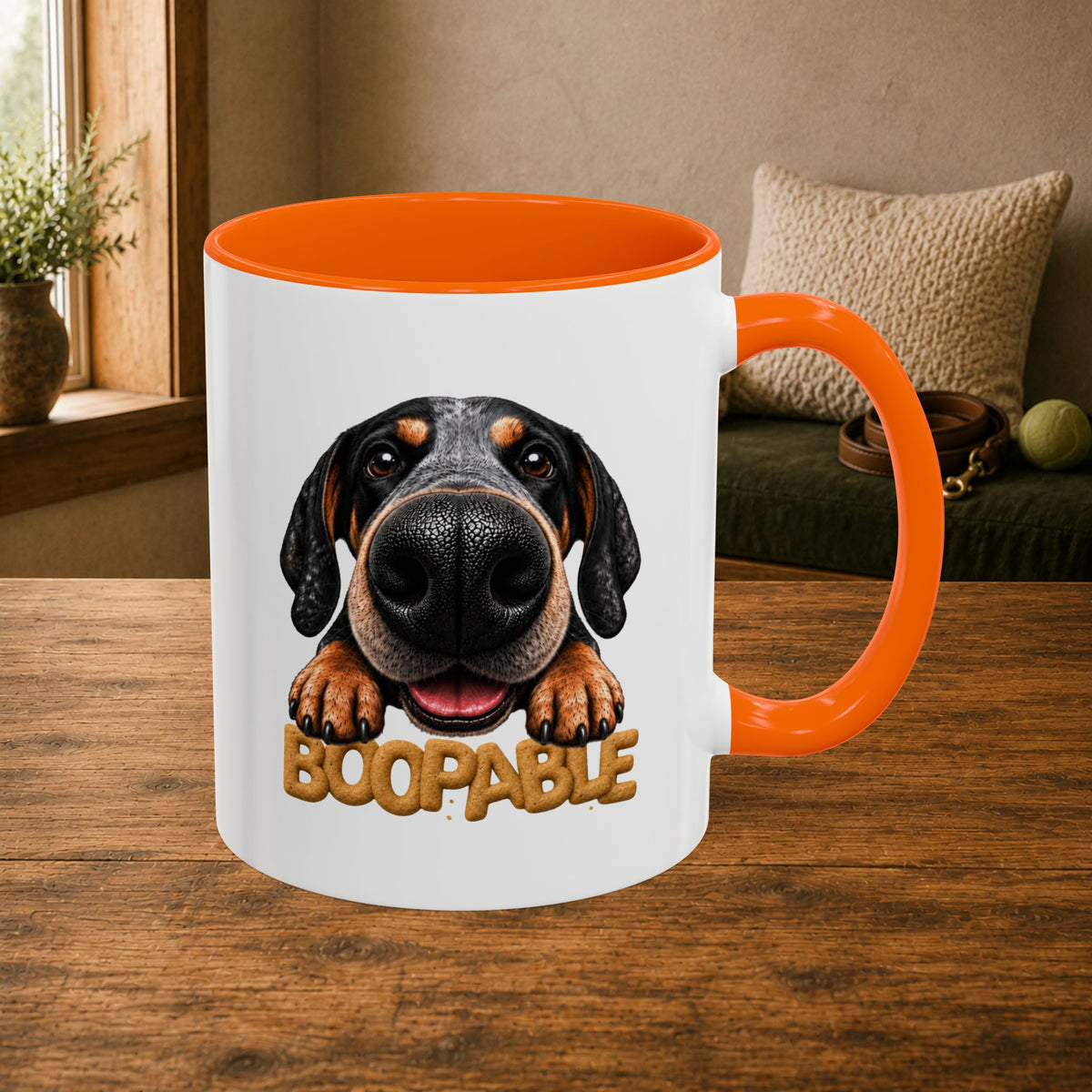 Boopable Blue Tic Hound — Coffee Mug 11oz