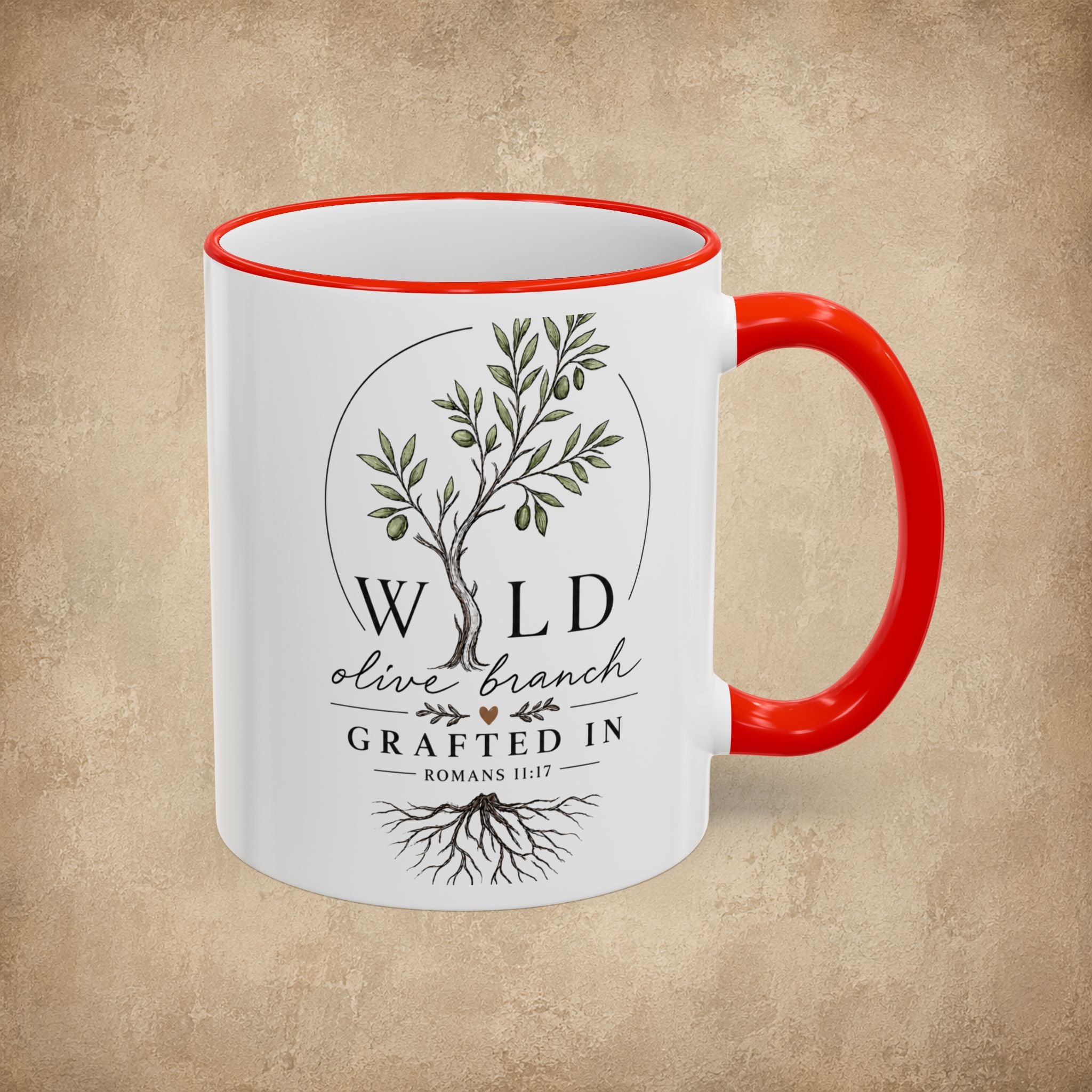 Wild Olive Branch Mug (11oz, 15oz)