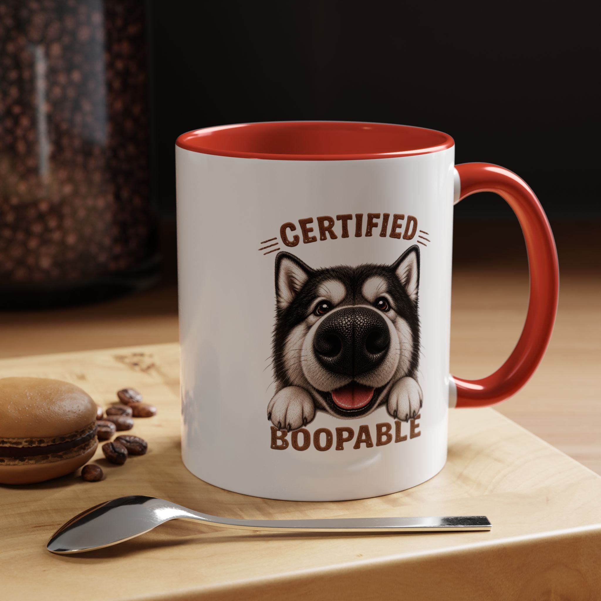 Certified Boopable Alaskan Malamute — Coffee Mug 11/15oz