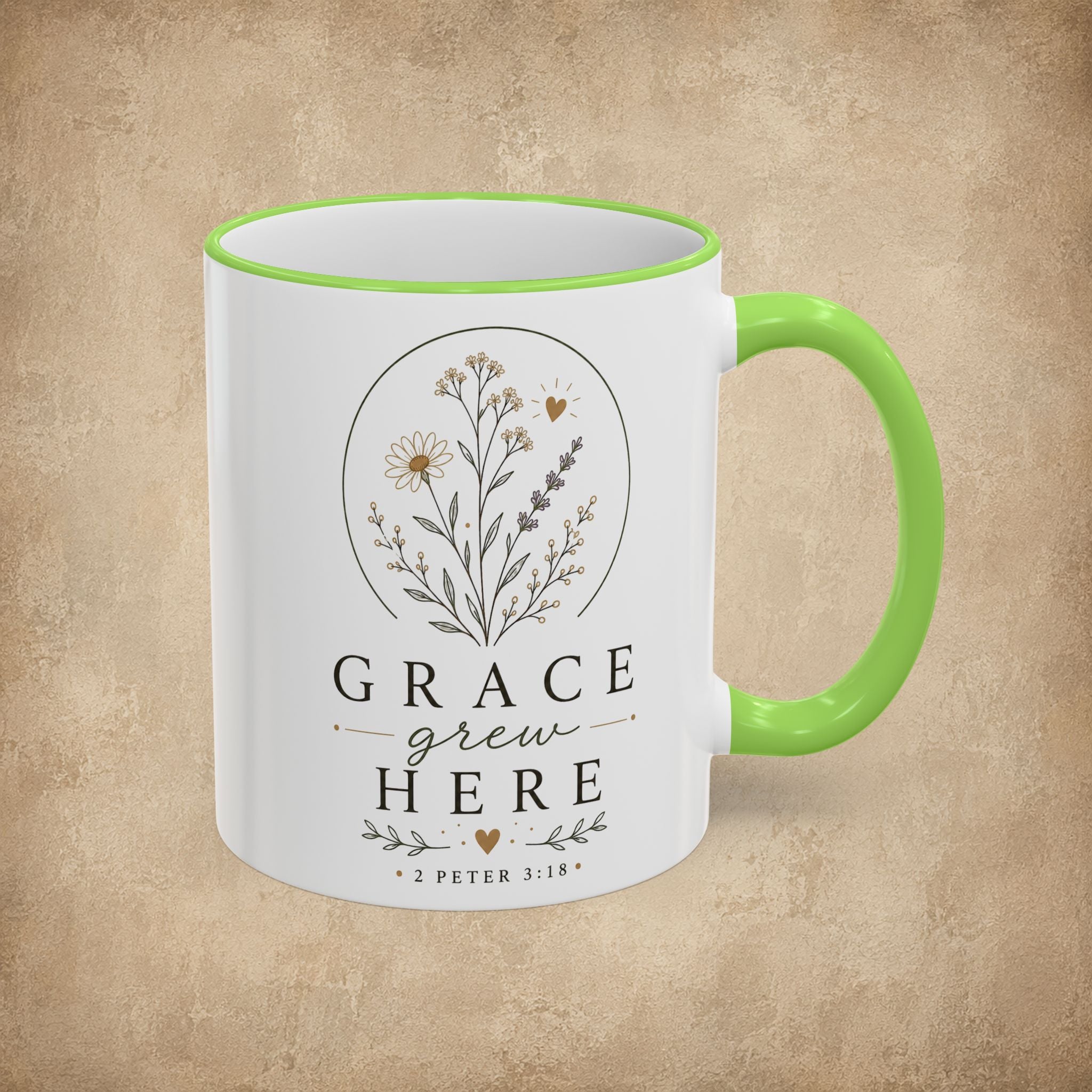 Grace Grew Here Mug (11oz, 15oz)