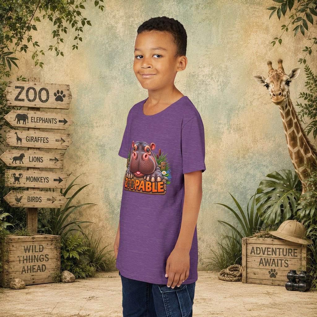 Hippopotamus Zoopable Youth Tee
