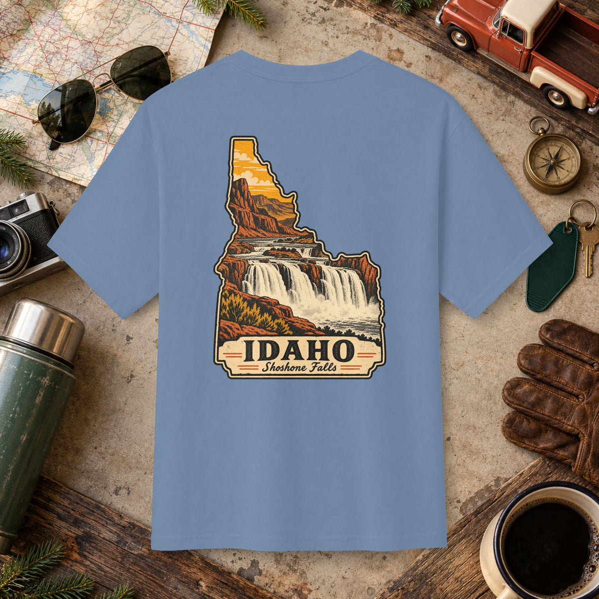 Idaho State Vintage Tee
