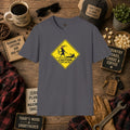 Caution Deer Hunting - Hunter Road Sign Tee