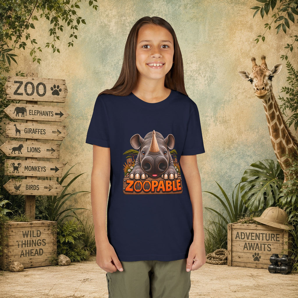 Rhinoceros Zoopable Youth Tee