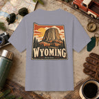Wyoming State Vintage Tee