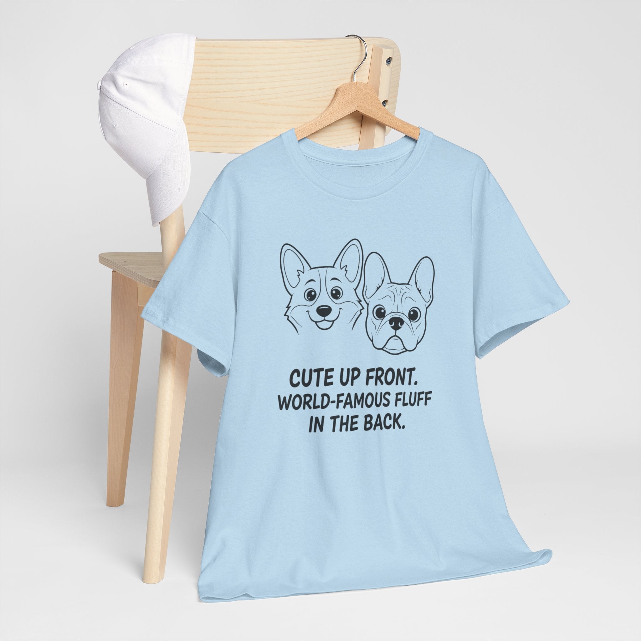 Cute Up Front. World‑Famous Fluff in the Back!