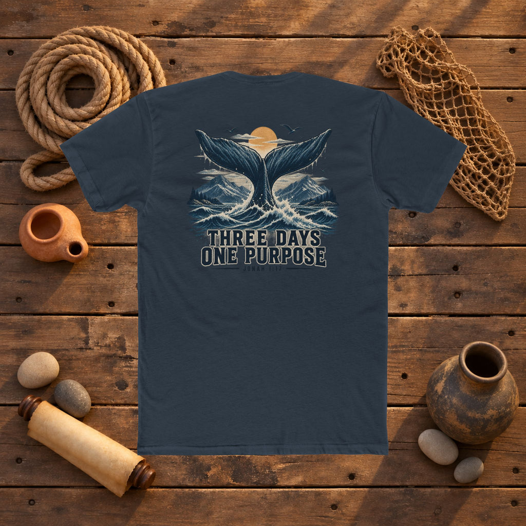 UNSHAKEN - Jonah 1:17 T-Shirt