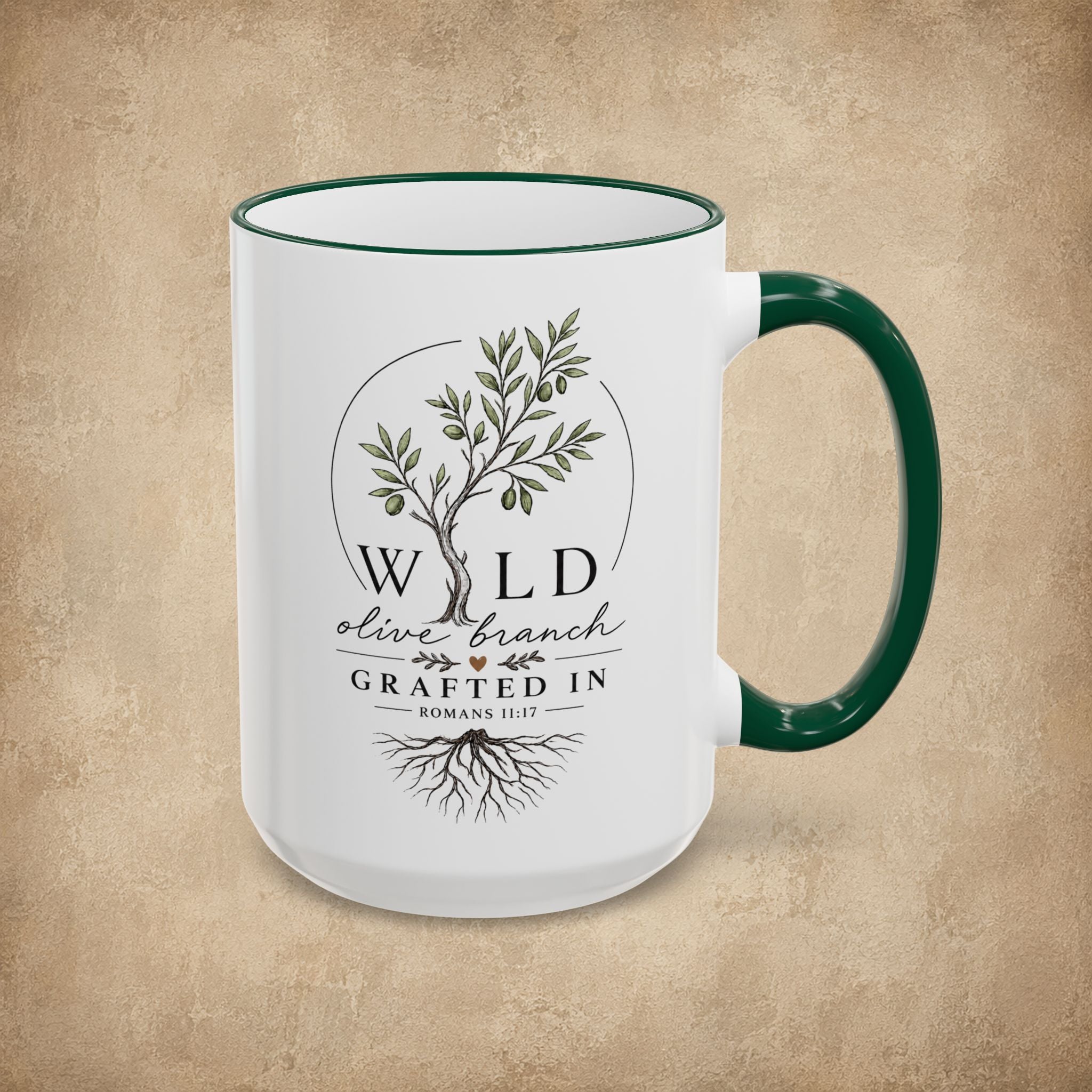Wild Olive Branch Mug (11oz, 15oz)