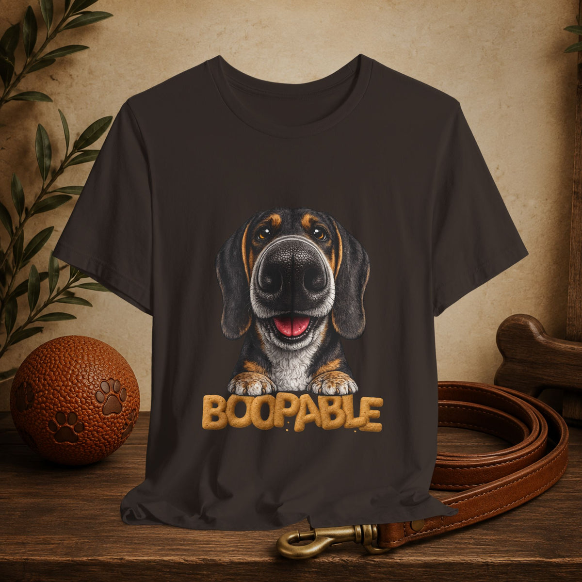 Boopable - Black and Tan Coonhound T-Shirt