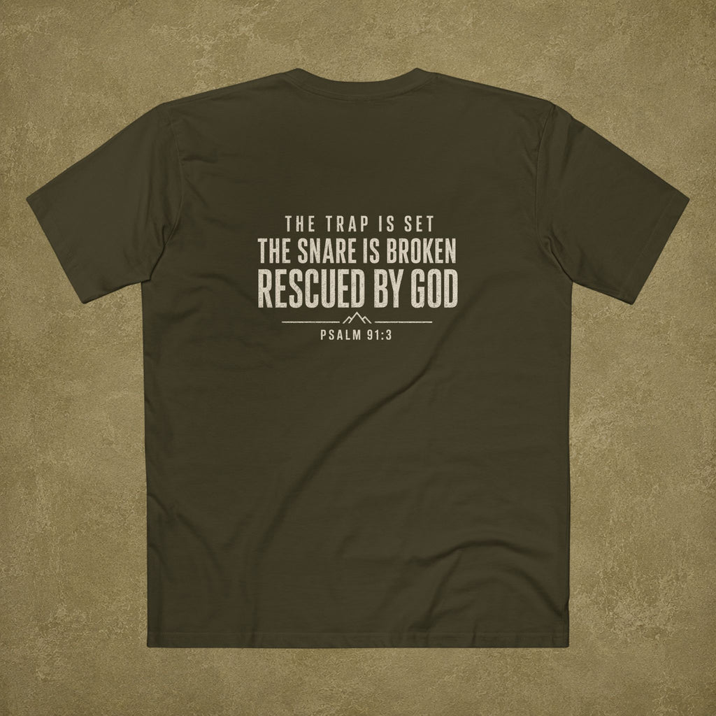 Psalm 91:3 Men's T shirt