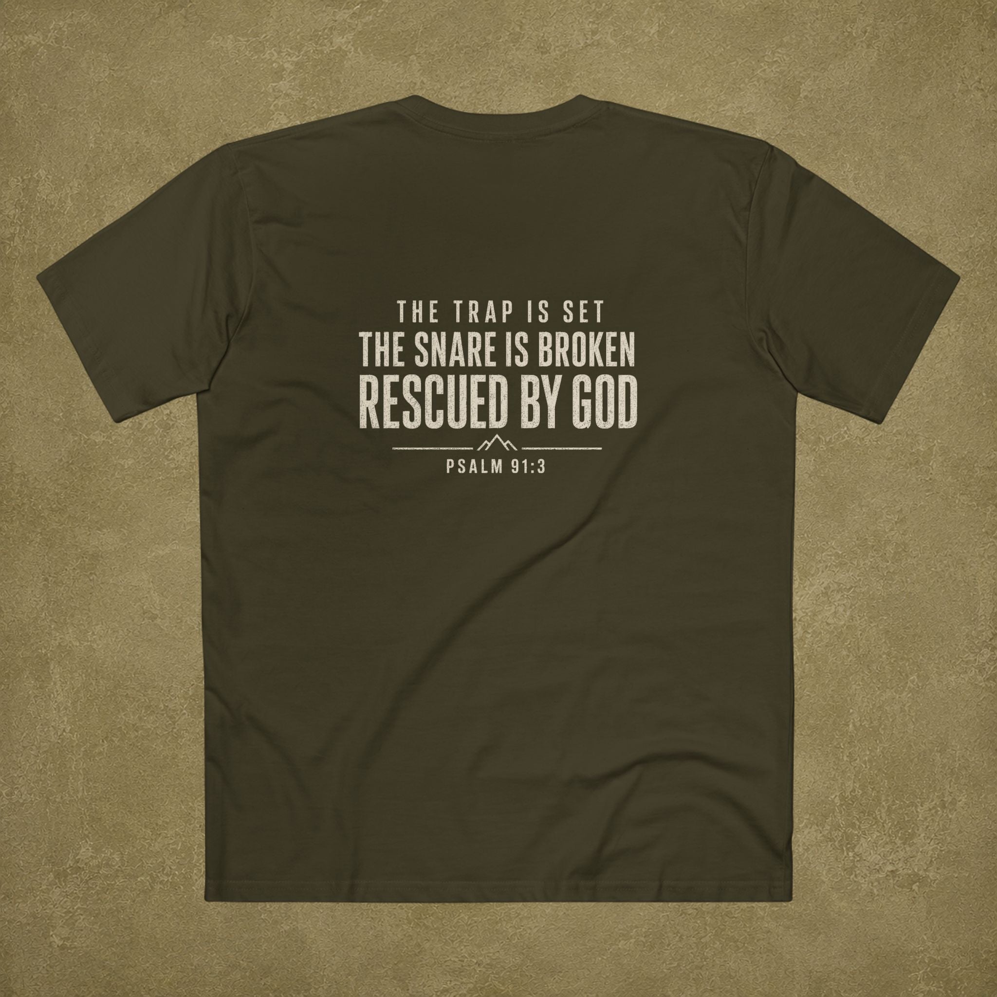 Psalm 91:3 Men's T shirt