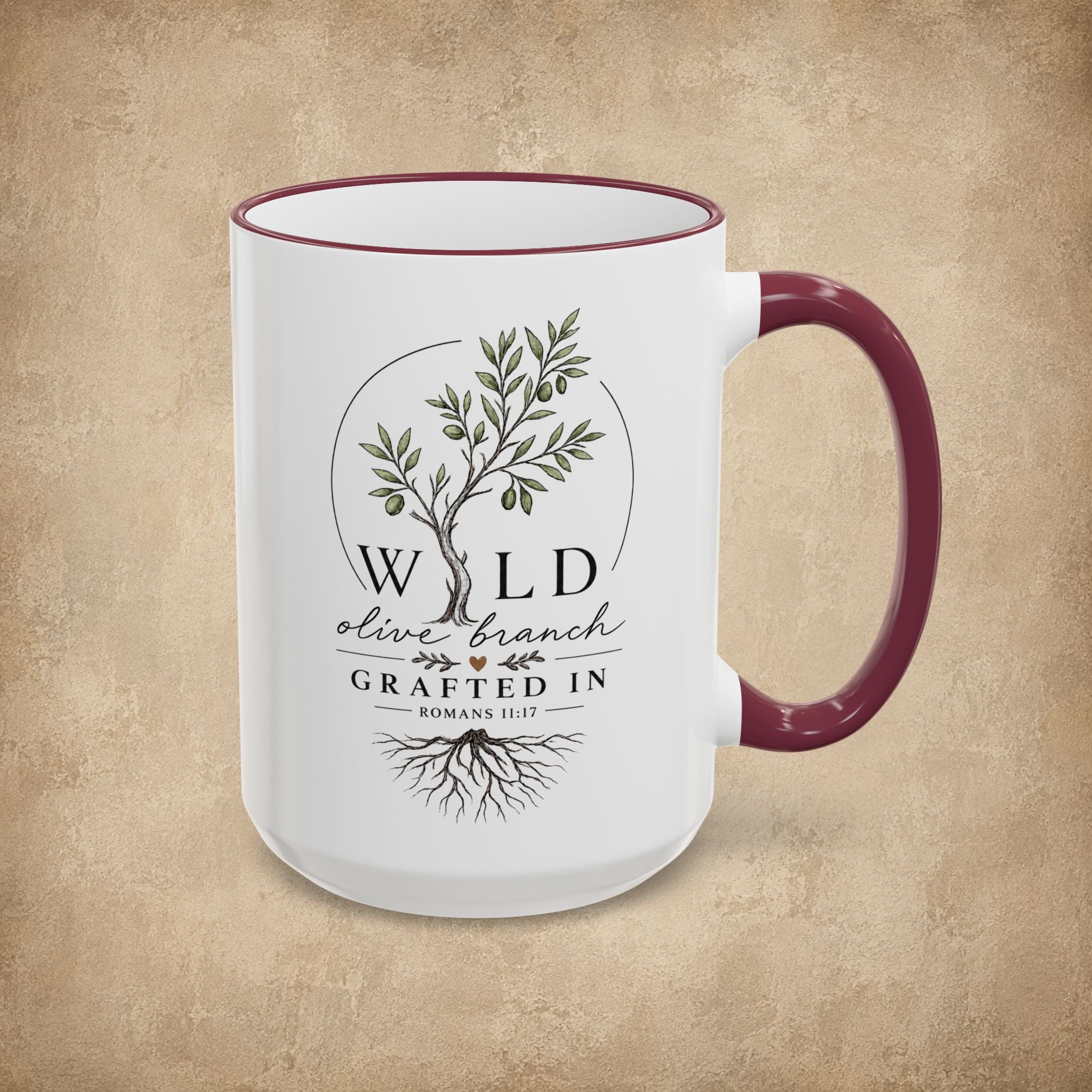Wild Olive Branch Mug (11oz, 15oz)