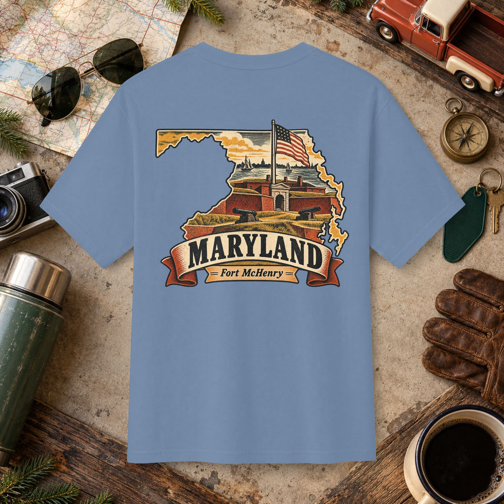 Maryland State Vintage Tee