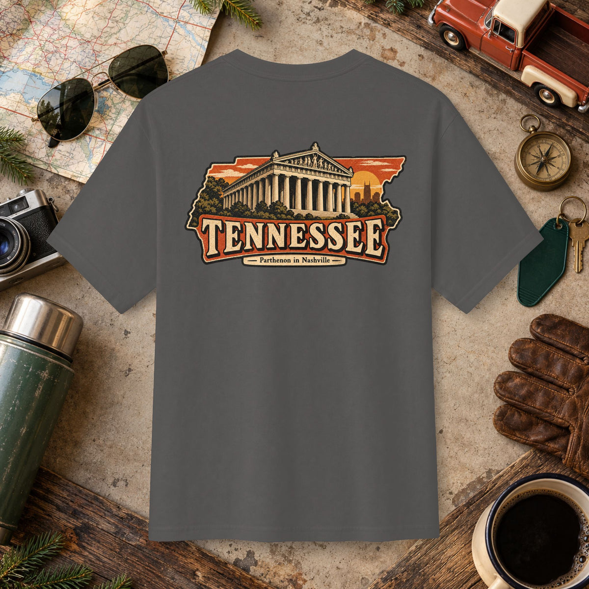 Tennessee State Vintage Tee