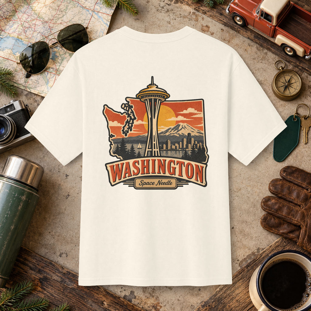Washington State Vintage Tee
