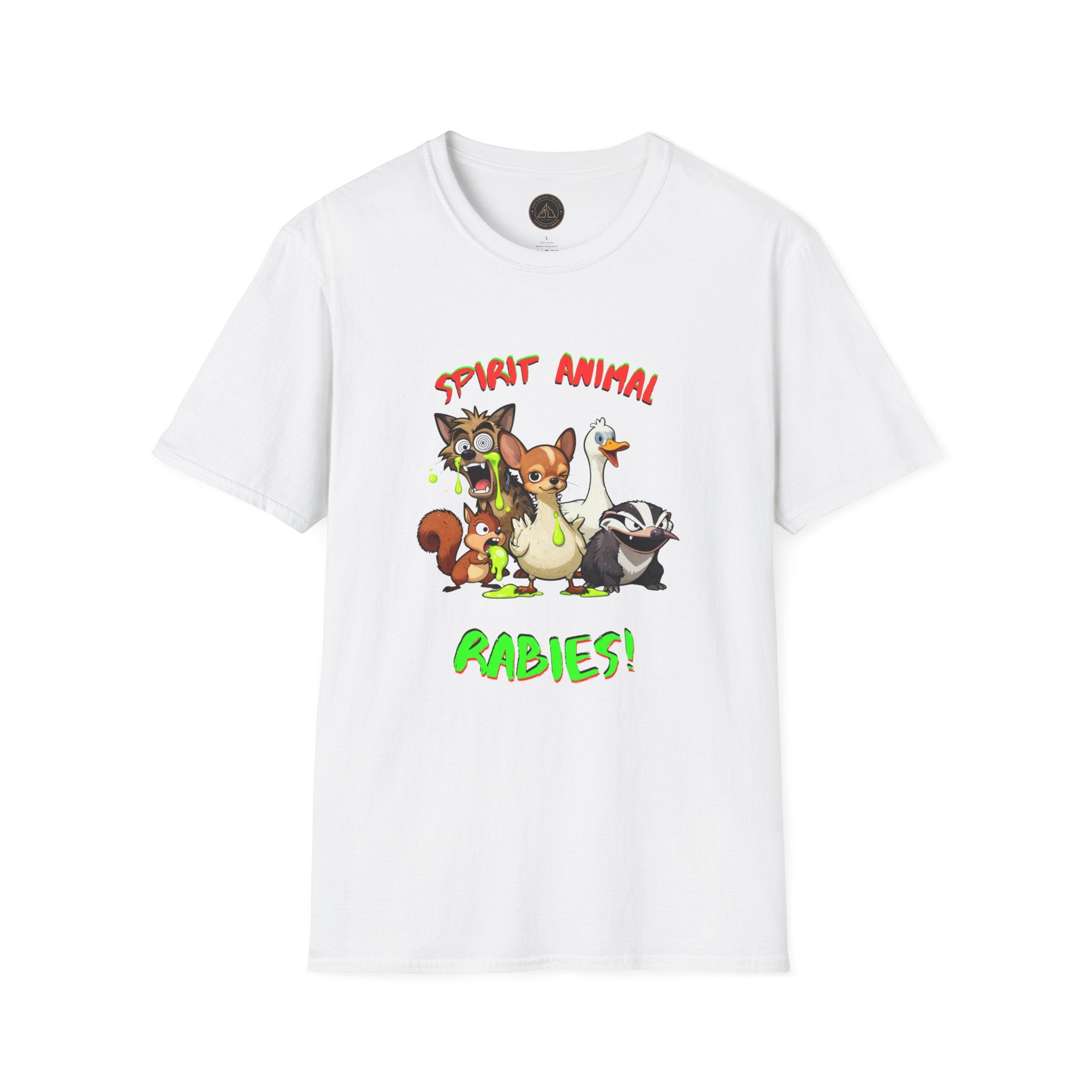 Spirit Animal T-Shirt — Mixed Up Cartoon Wildlife Graphic Tee