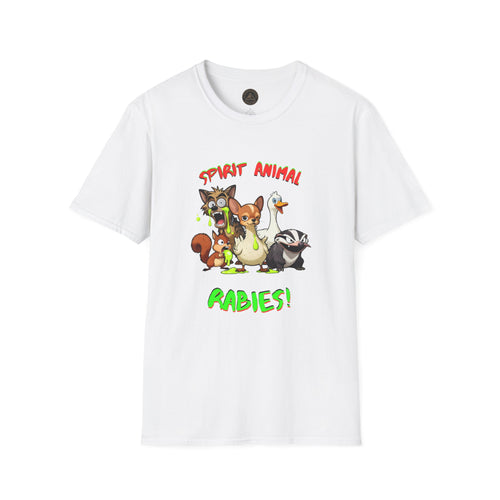 Spirit Animal Babies T-Shirt — Cute Cartoon Wildlife Graphic Tee