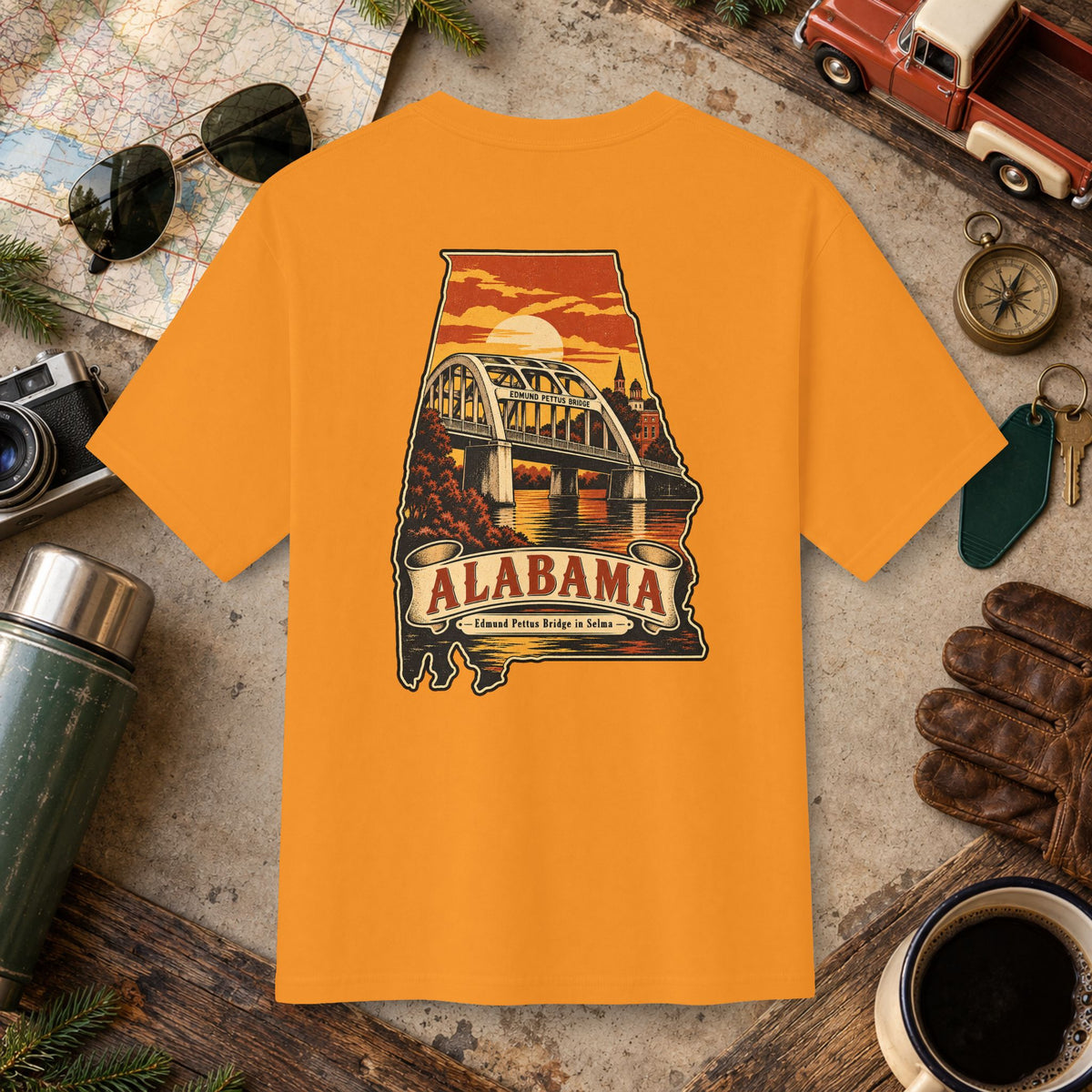 Alabama Vintage Landscape Tee