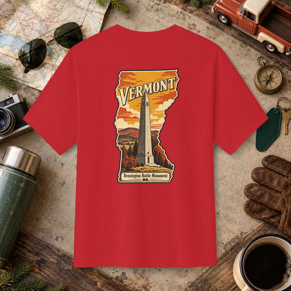 Vermont State Vintage Tee