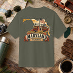 Maryland State Vintage Tee
