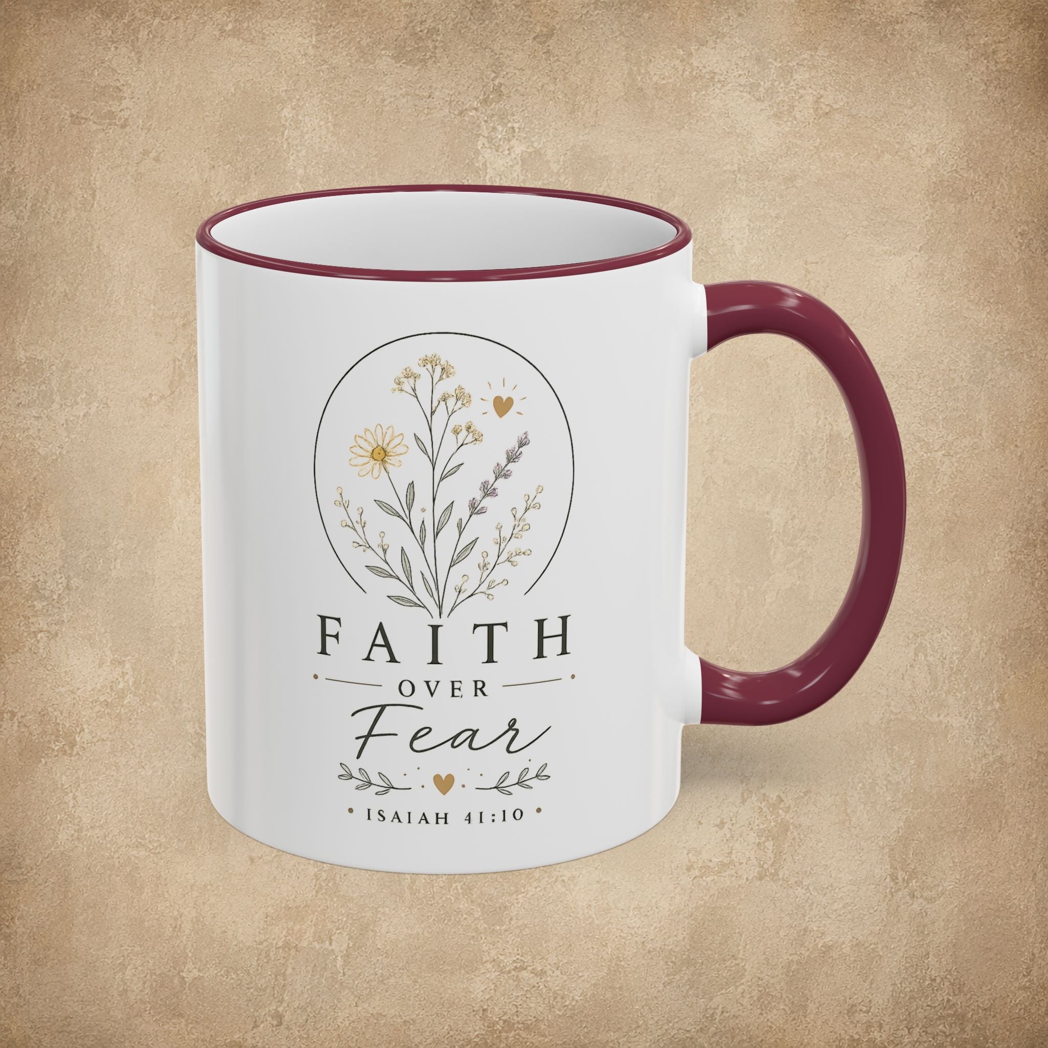 Faith Over Fear Mug (11oz, 15oz)