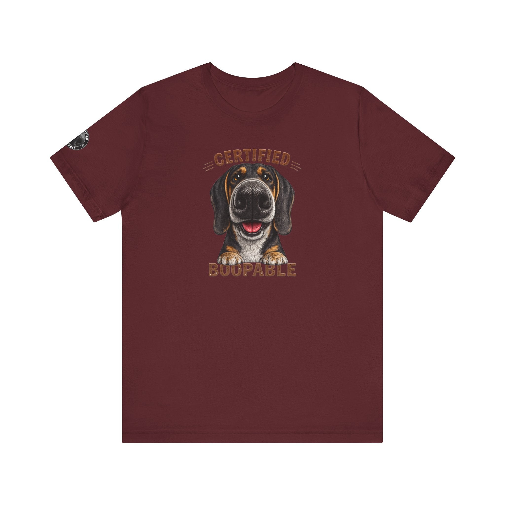 Certified Boopable - Black and Tan Coonhound