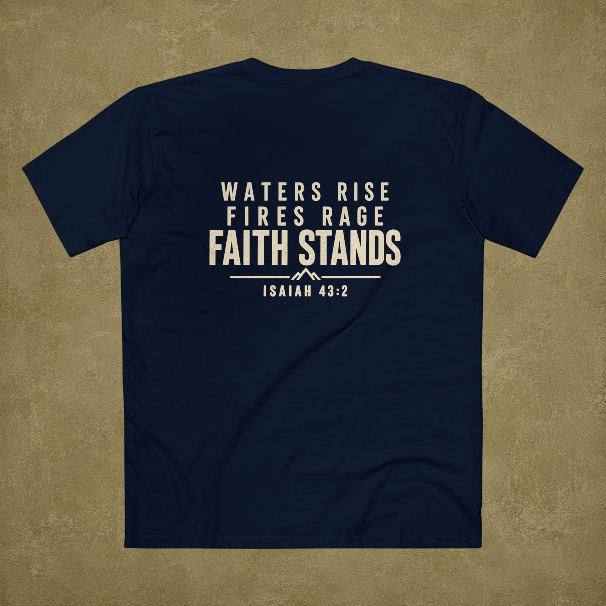 Isaiah 43:2 Men's T shirt