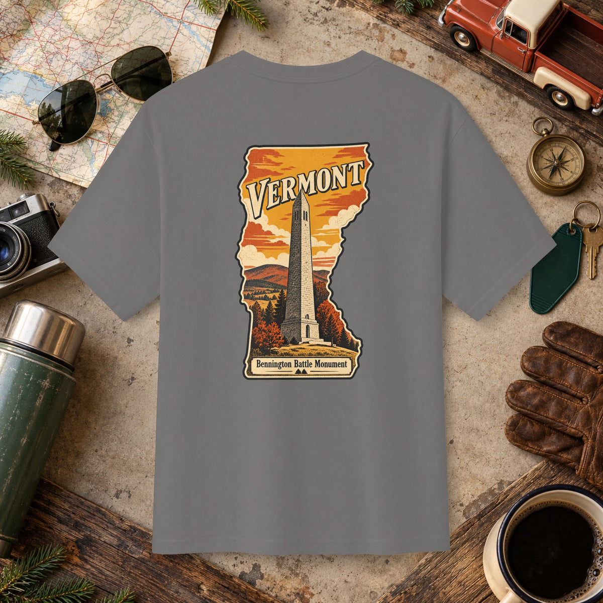 Vermont State Vintage Tee