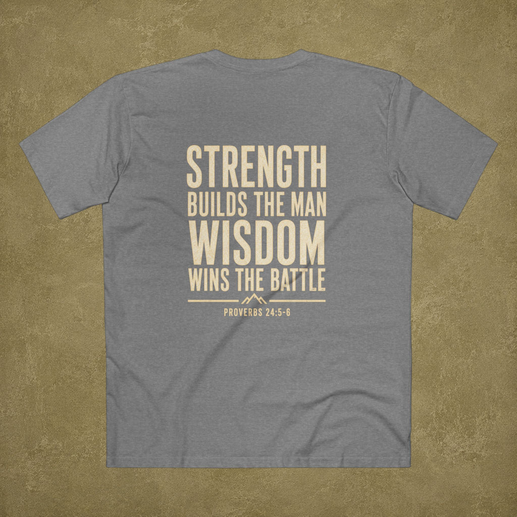 Proverbs 24:5-6 Men's T Shirt