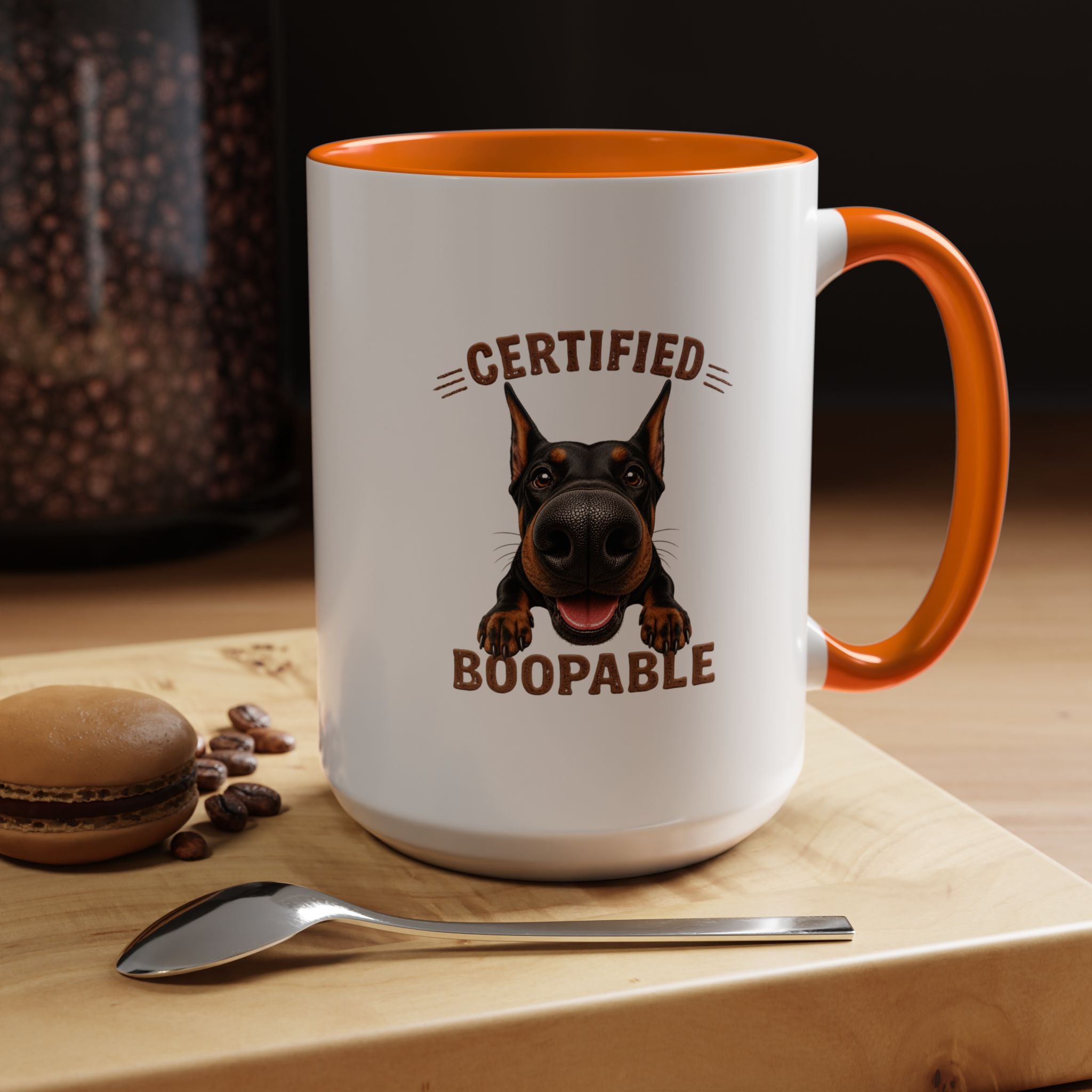 Certified Boopable Doberman — Coffee Mug 11/15oz